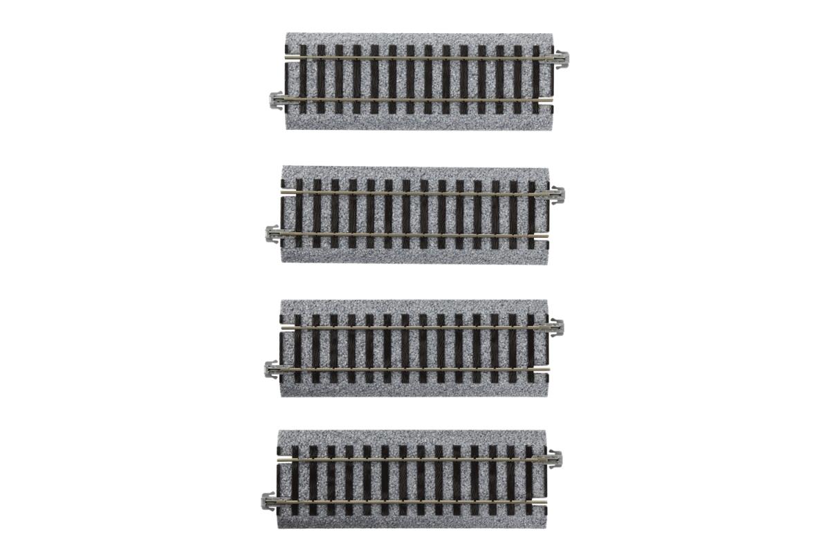 Kato Unitrack (S114) Straight Track 114mm 4pcs HO Gauge 2-120