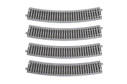 Kato Unitrack (R610-22.5) Curved Track 22.5 Degree 4pcs HO Gauge 2-220