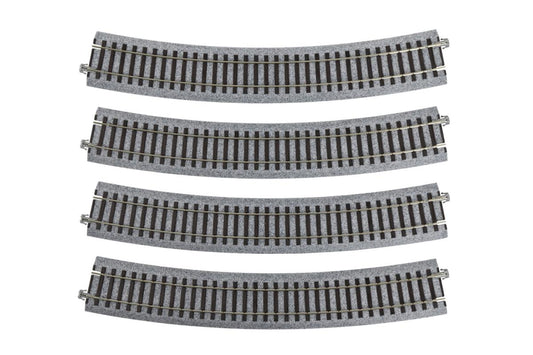 Kato Unitrack (R670-22.5) Curved Track 22.5 Degree 4pcs HO Gauge 2-230
