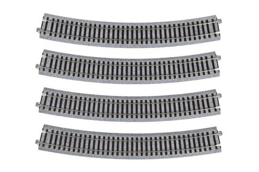 Kato Unitrack (R730-22.5) Curved Track 22.5 Degree 4pcs HO Gauge 2-240