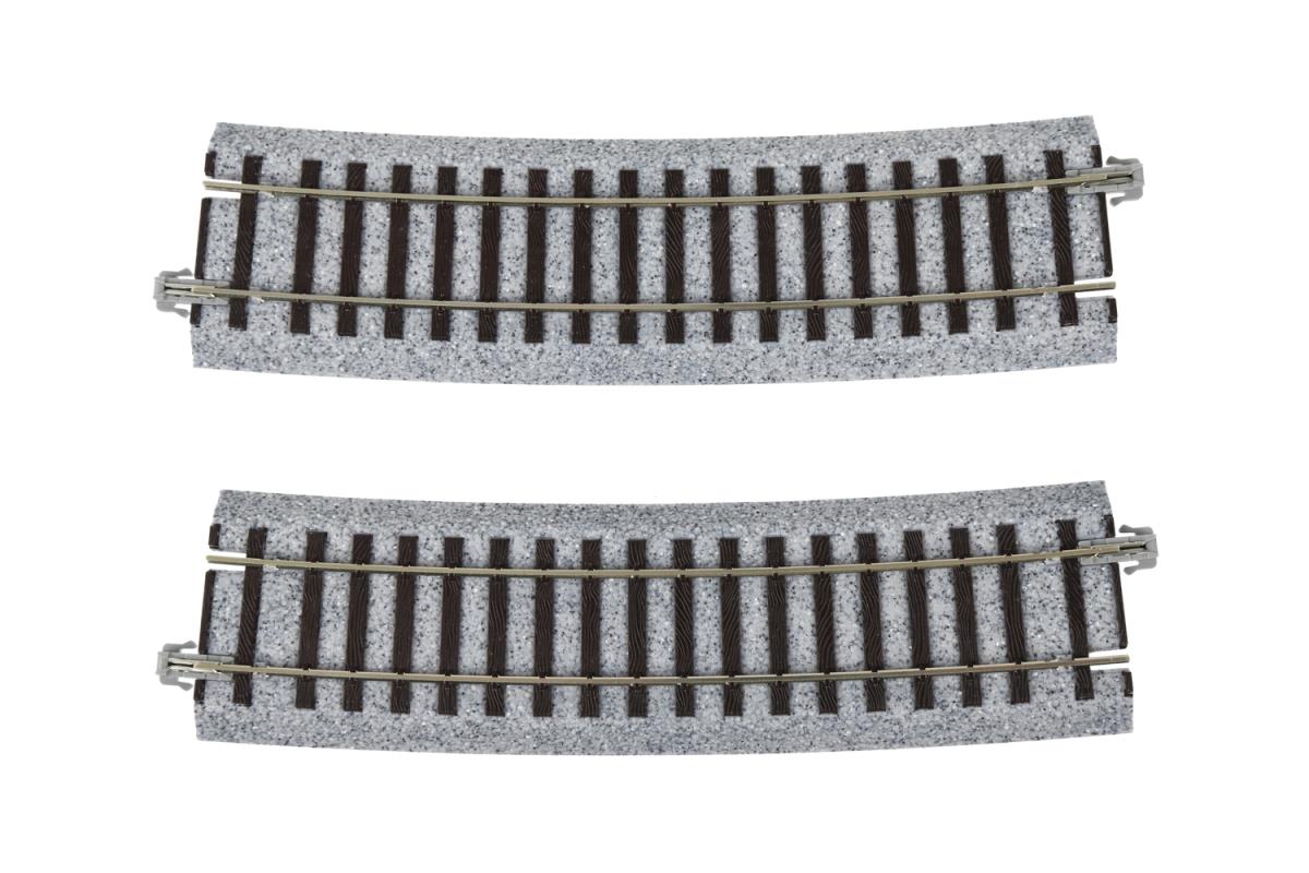 Kato Unitrack (R867-10) Curved Track 10 Degree 2pcs HO Gauge 2-290