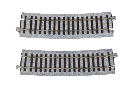 Kato Unitrack (R867-10) Curved Track 10 Degree 2pcs HO Gauge 2-290