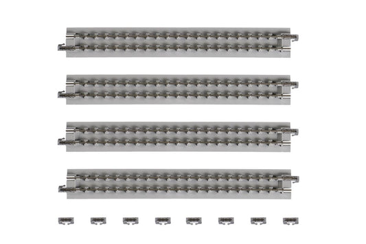 Kato Unitrack (S186P) Straight Open Pit Track 186mm 2pcs N Gauge 20-016