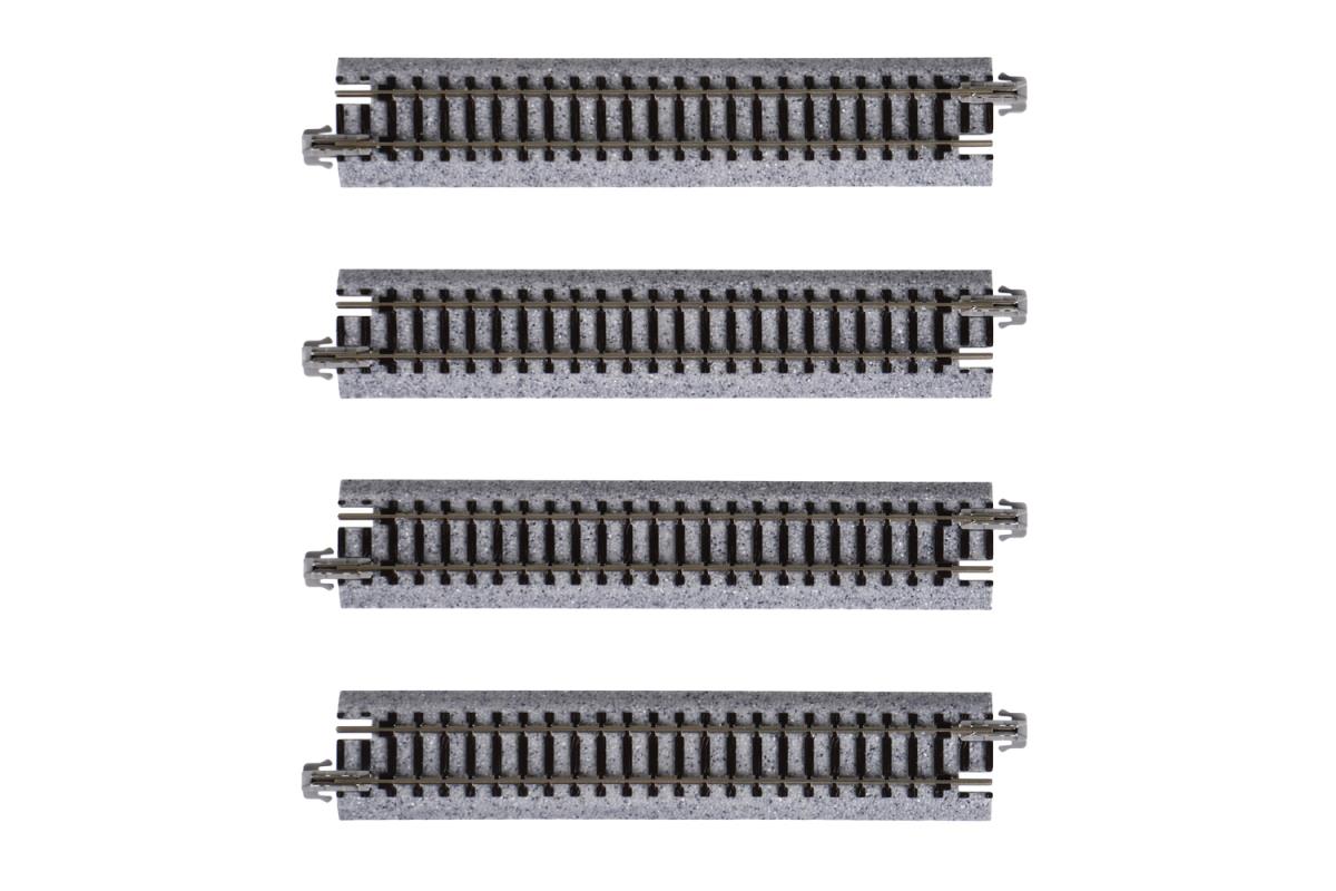 Kato Unitrack (S124) Straight Track 124mm 4pcs N Gauge 20-020