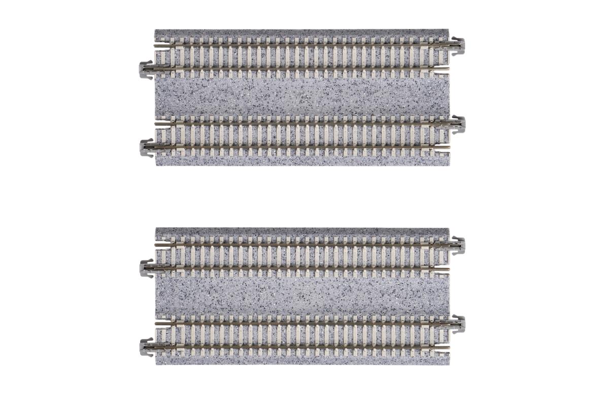 Kato Unitrack (WS124PC) CS Dual Straight Track 124mm 2pcs N Gauge 20-023