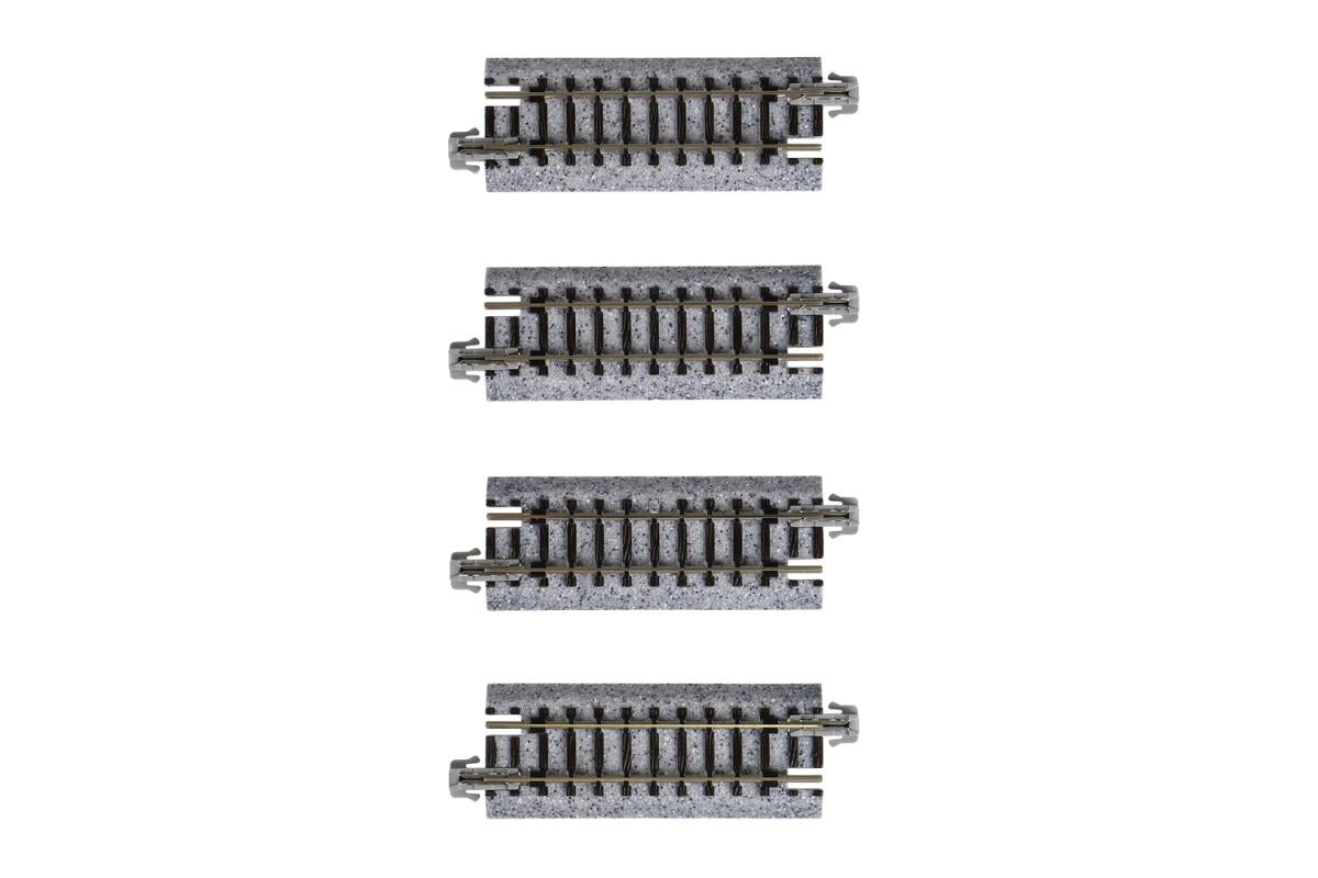 Kato Unitrack (S62) Straight Track 62mm 4pcs N Gauge 20-040