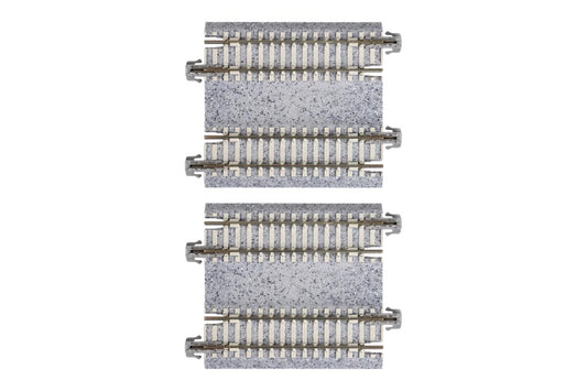 Kato Unitrack (WS62PC) CS Dual Straight Track 62mm 2pcs N Gauge 20-042