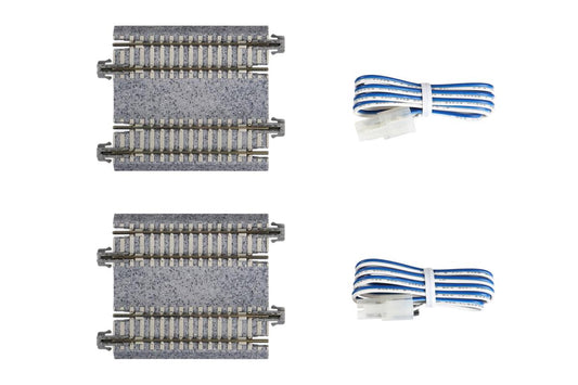 Kato Unitrack WS62FPC-WS62PC CS Dual Straight Feeder Track 62mm N Gauge 20-043
