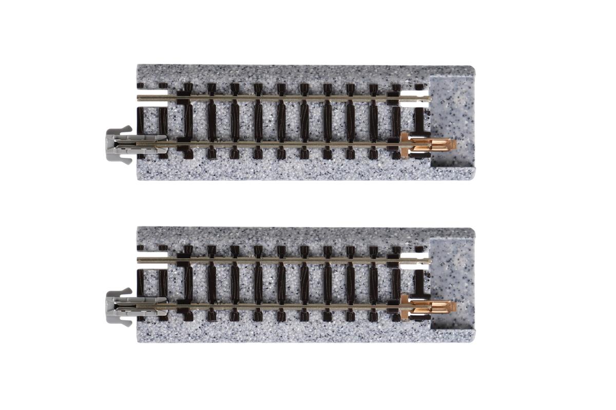Kato Unitrack (S62J) Straight Conversion Track 62mm 2pcs N Gauge 20-045