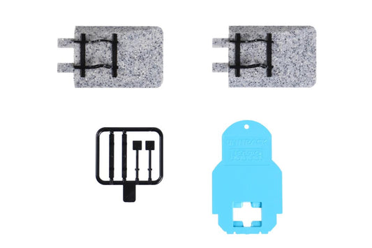 Kato Unitrack (S35B-D) Straight Track with Buffer Stop 35mm 2pcs N Gauge 20-060