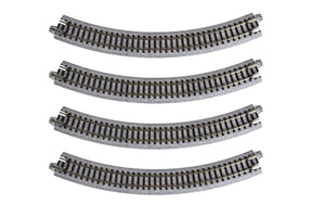 Kato Unitrack (R249-45) Curved Track 45 Degree 4pcs N Gauge 20-100
