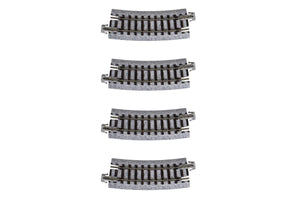 Kato Unitrack (R249-15) Curved Track 15 Degree 4pcs N Gauge 20-101