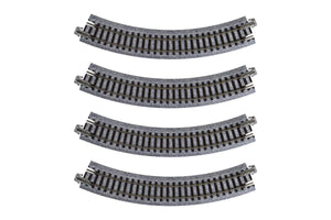 Kato Unitrack Compact (R183-45) Curved Track 45 Degree 4pcs N Gauge 20-172
