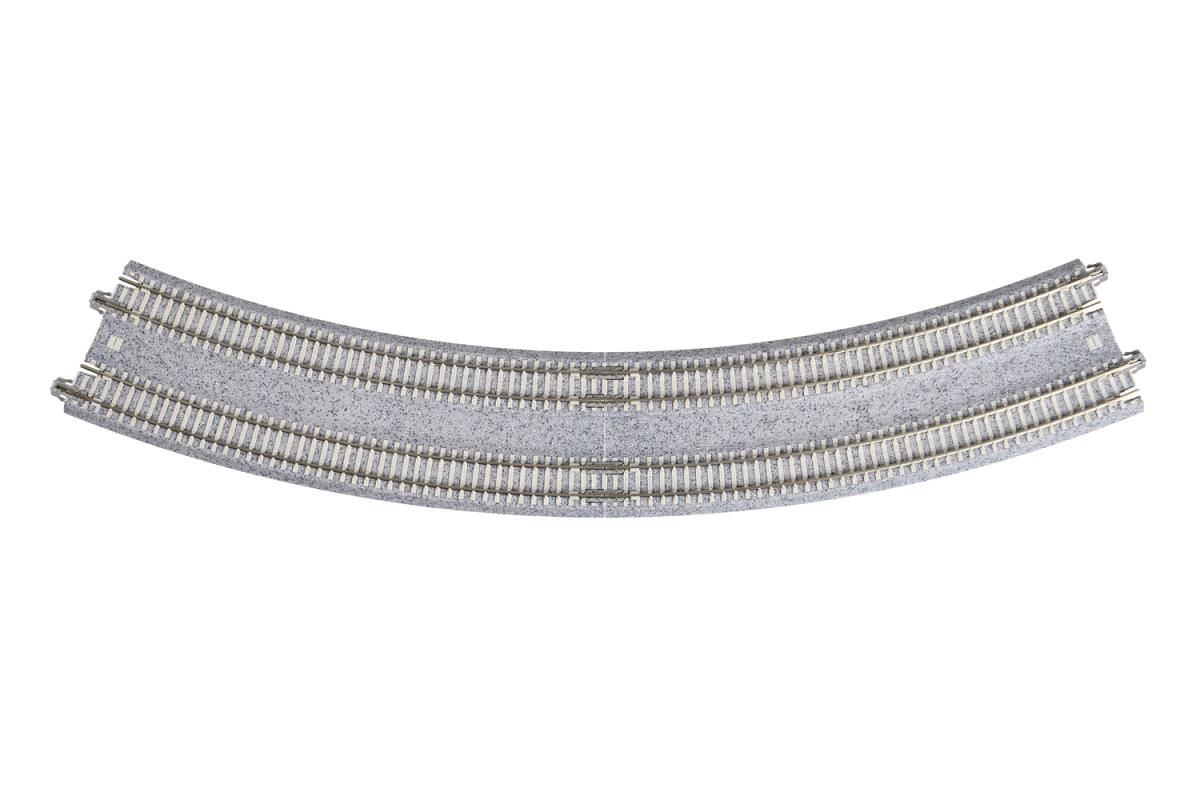 Kato Unitrack (WR480/447PCAL-WR480/447PCAR) CS Dual Curved Track N Gauge 20-186
