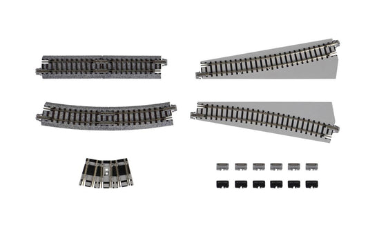 Kato Unitrack Turntable Curved Track Extension Set N Gauge 20-286