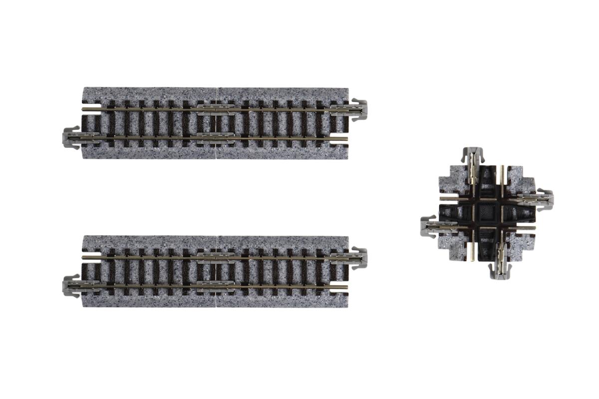 Kato Unitrack (X90) Crossing 90 Degree 124mm N Gauge 20-320