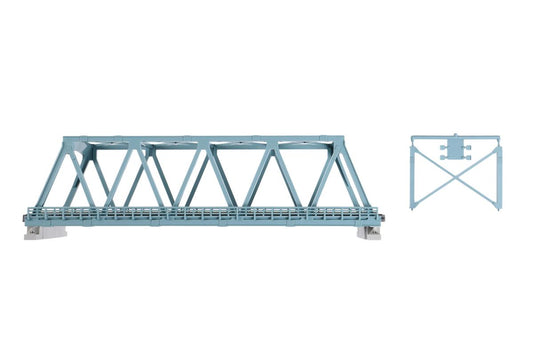 Kato Unitrack (WS248T) Dual Straight Truss Girder Bridge Blue N Gauge 20-436
