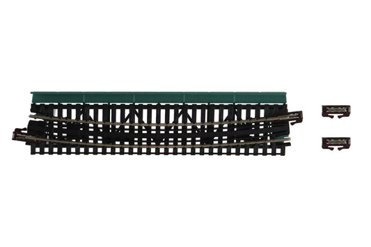Kato Unitrack (R448-15T) Curved Girder Bridge Green 15 Degree N Gauge 20-466