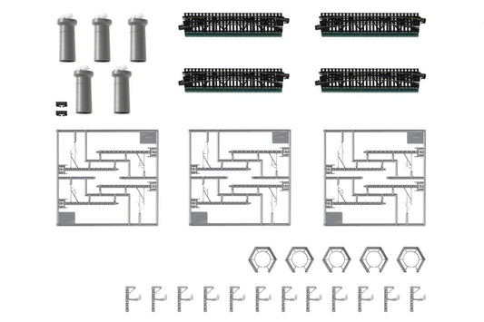 Kato Unitrack (R448-60) Single Deck Curved Girder Bridge Green N Gauge 20-823