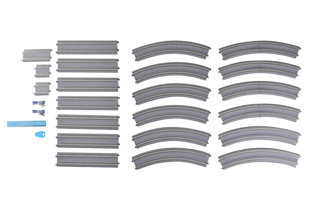 Kato Unitrack (V11) Double Track Banked Curve Track Set N Gauge 20-870
