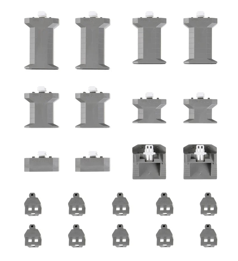 Kato Unitrack Single Track Pier Set 15-50mm K23-015-1 N Gauge