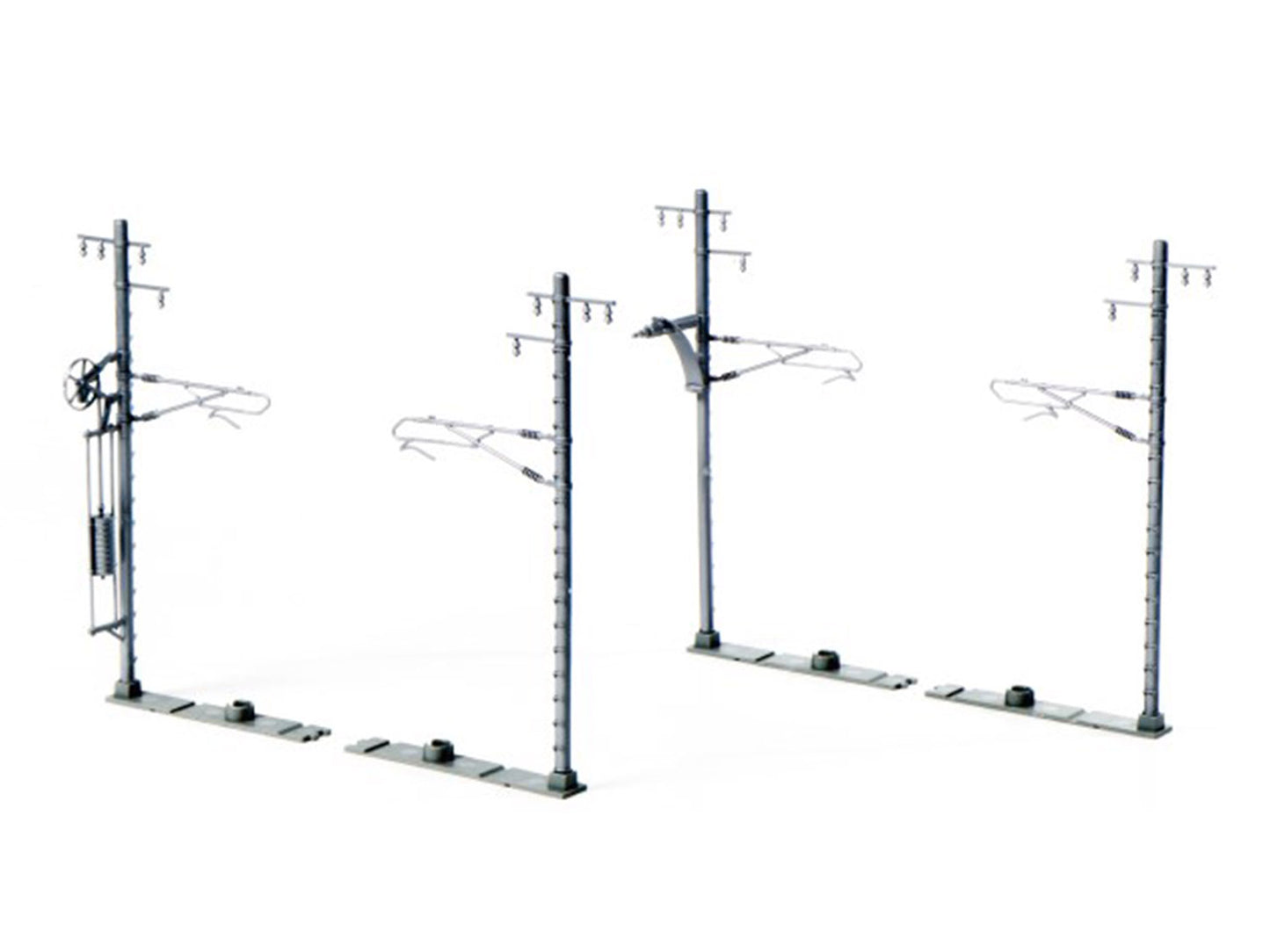 Kato Single Track Catenary Mast Grey (20) K23-066-1 N Gauge