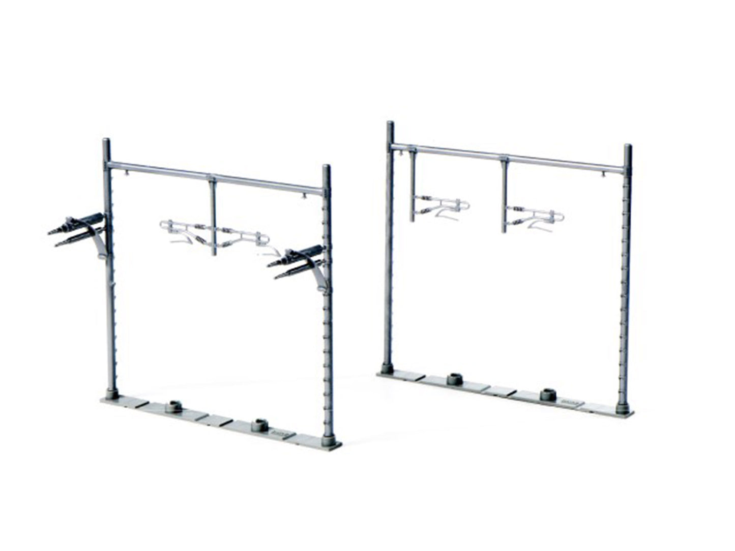 Kato Double Track Catenary Gantry Silver (12) K23-067-2 N Gauge