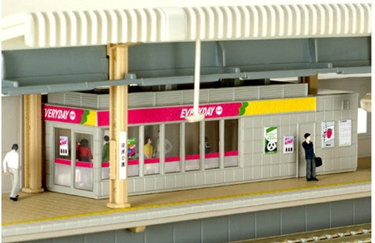 Kato Station Platform Shop (Pre-Built) K23-164 N Gauge