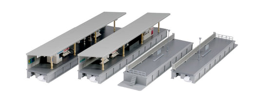 Kato Unitrack Opposite Platform Set (Pre-Built) K23-177 N Gauge