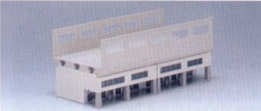 Kato 23-231 Viaduct Station Shops (Pre-Built) N Gauge