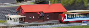 Kato 23-245A Glacier Express (Filisur) Station (Pre-Built) N Gauge