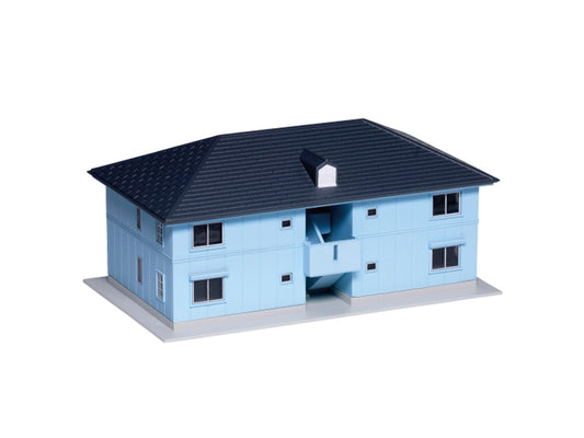 Kato Diotown Michael Lane Apartment Building Navy (Pre-Built) K23-402D N Gauge