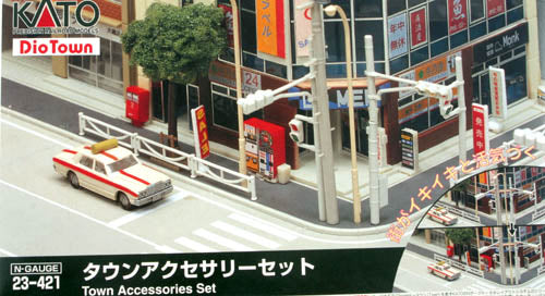Kato 23-421 Diotown Town Accessories Set N Gauge