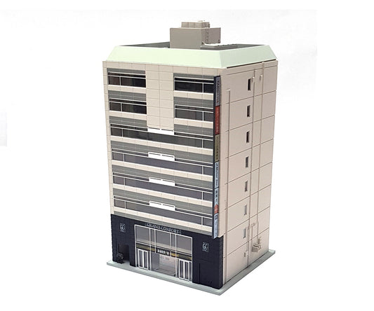 Kato 23-439 Diotown 8 Floor Office Block Grey/Black (Pre-Built) N Gauge