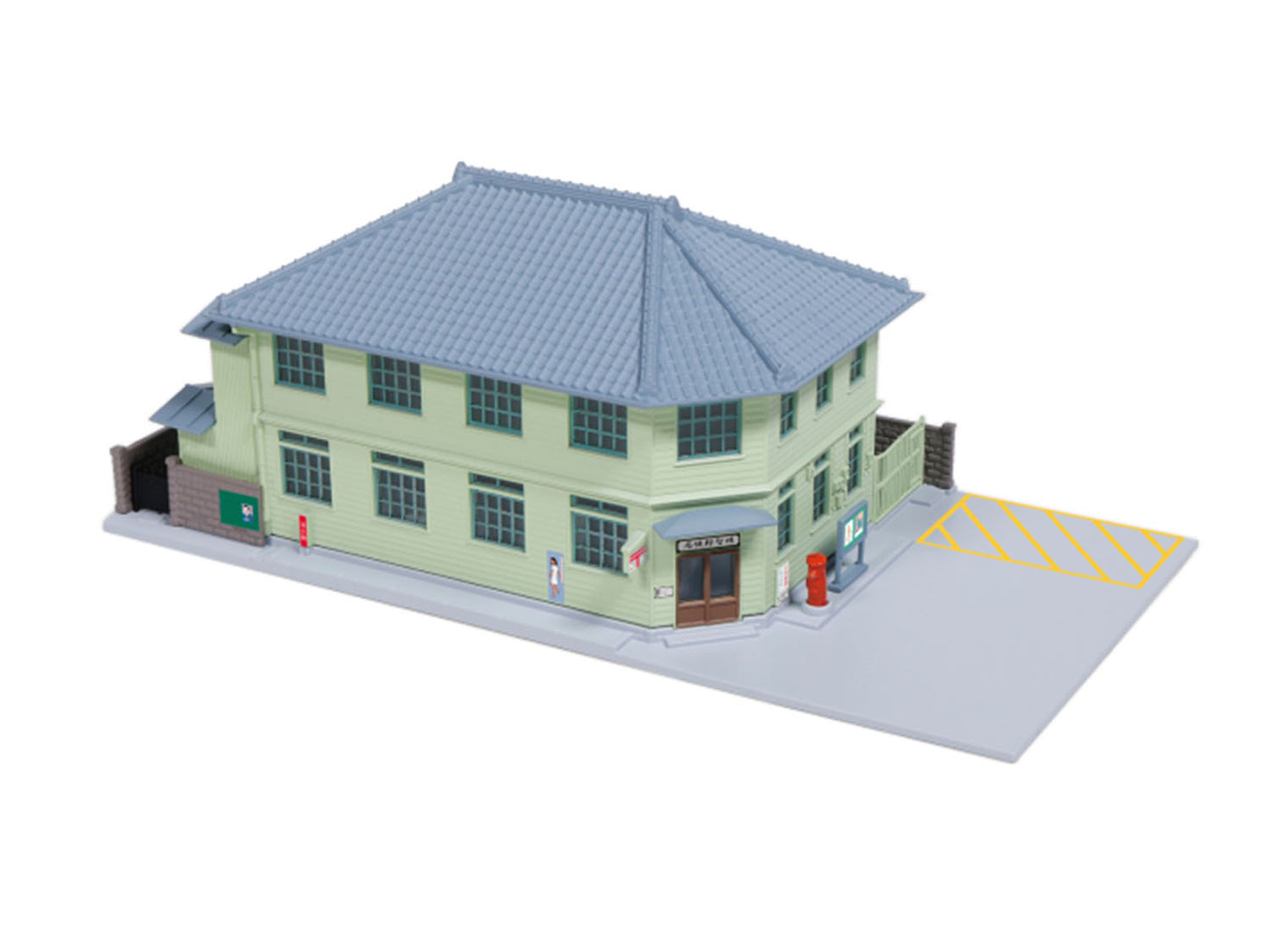 Kato Post Office Light Green (Pre-Built) K23-454C N Gauge