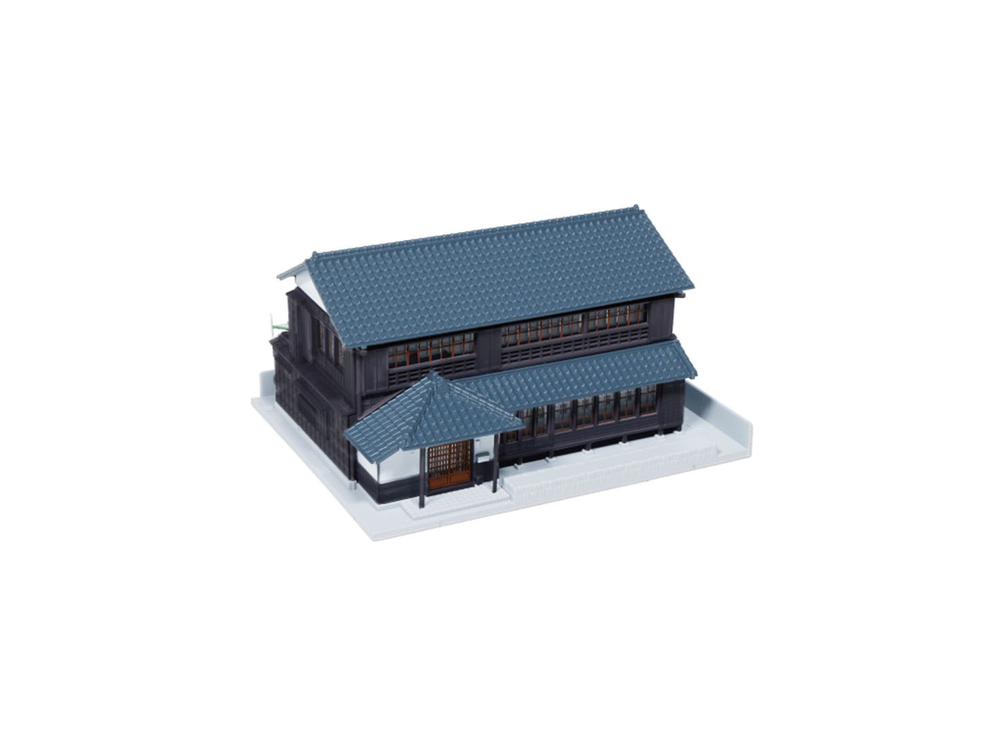 Kato Hip Roof House Black (Pre-Built) K23-482B N Gauge