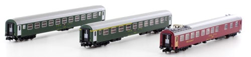 Kato 23013 SBB RIC Coach Set (3) V N Gauge