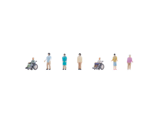 Kato At the Retirement Home (7) Figure Set K24-2301A N Gauge