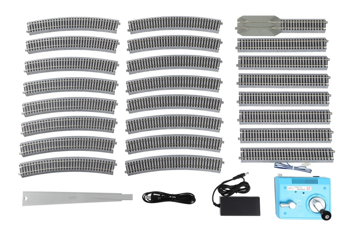 Kato 3-105 Unitrack (HM1) R670 Endless Track Master Set HO