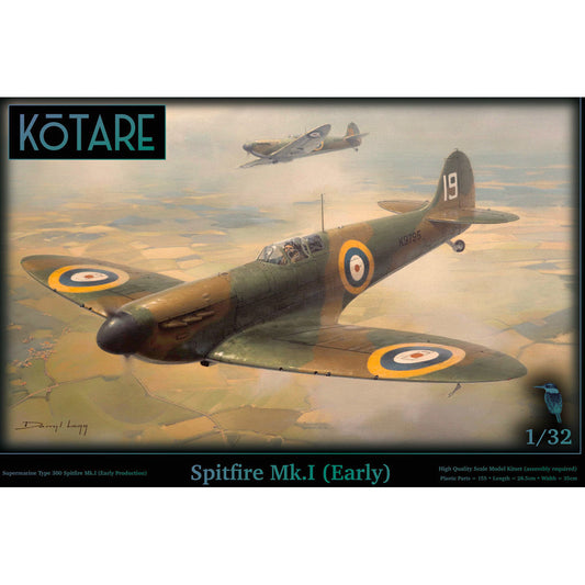 Kotare 32004 Spitfire Mk.I Early 1:32 Model Kit