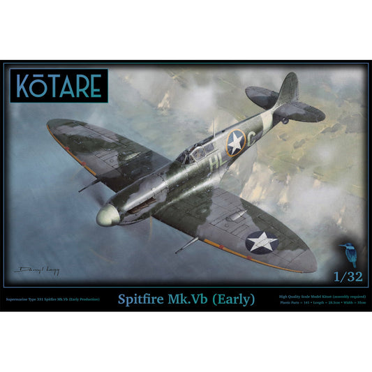 Kotare 32006 Supermarine Spitfire Mk.Vb (Early) 1:32 Model Kit