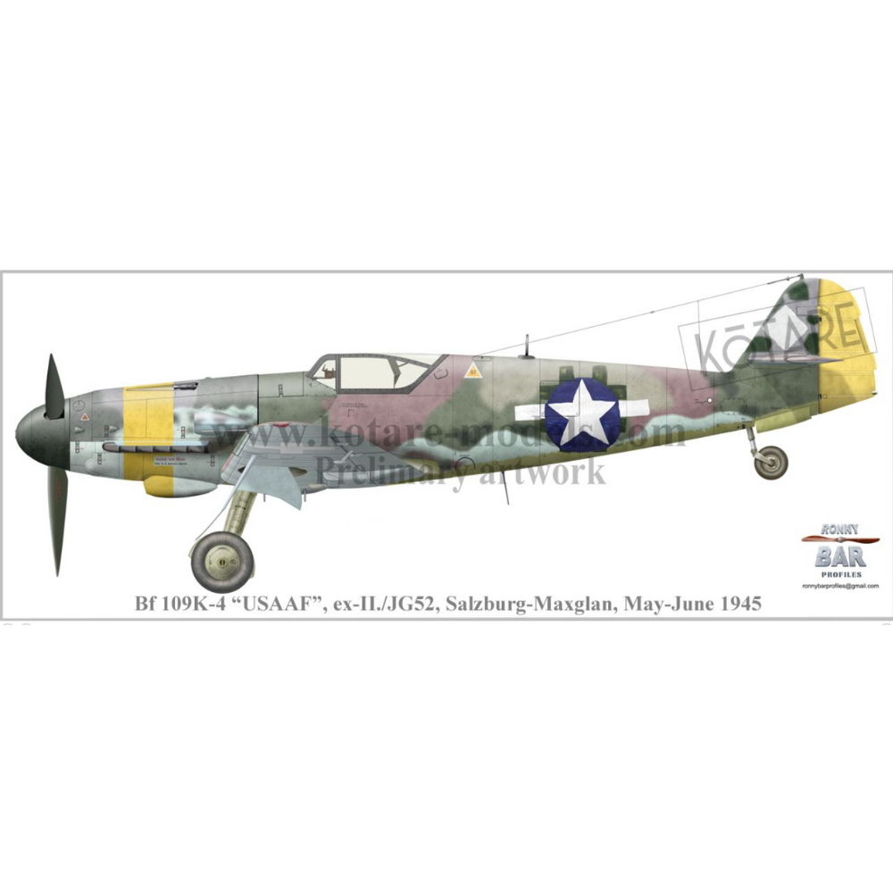 Kotare 32009 Messerschmitt Bf 109K-4 1:32 Model Kit