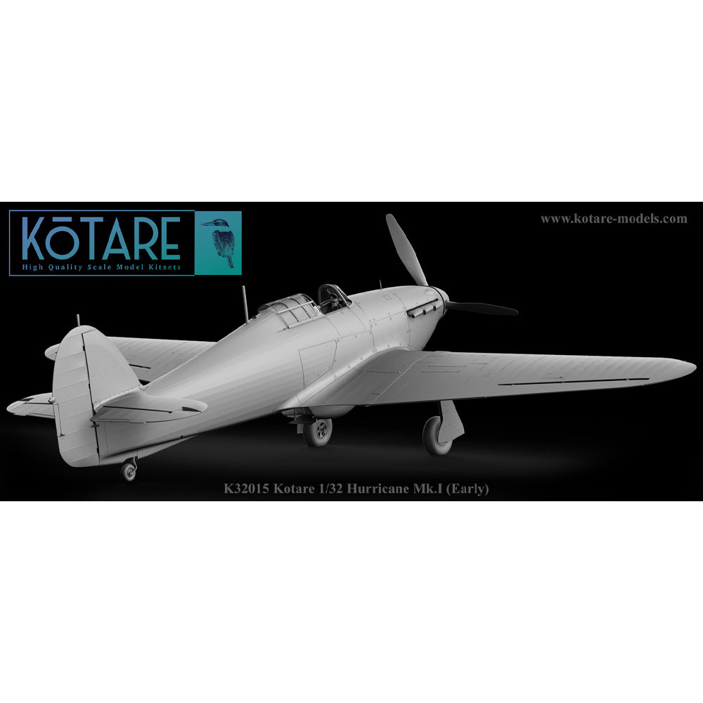 Kotare 32015 Hawker Hurricane Mk.I Early 1:32 Model Kit