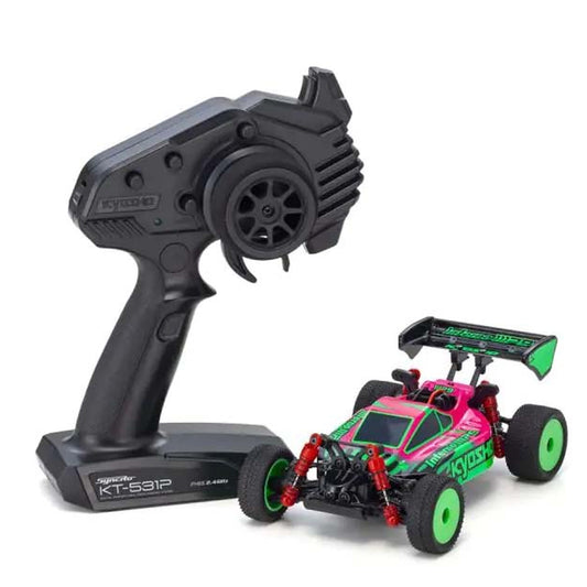 Kyosho Mini-Z MB010 Readyset 4WD Inferno MP9 TK13 Pink-Green RTR RC Car 32093PGR