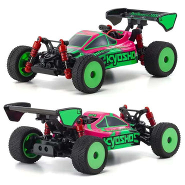 Kyosho Mini-Z MB010 Readyset 4WD Inferno MP9 TK13 Pink-Green RTR RC Car 32093PGR