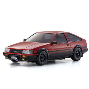 Kyosho Mini-Z AWD Toyota Corolla Levin AE8 Red-Black RTR RC Car 32641RBK