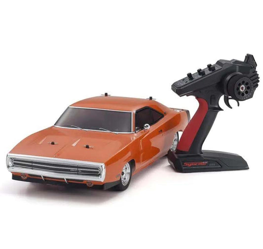 Kyosho 34417T1C Fazer Mk.II Dodge Charger 1970 Orange RTR 1:10 RC Car