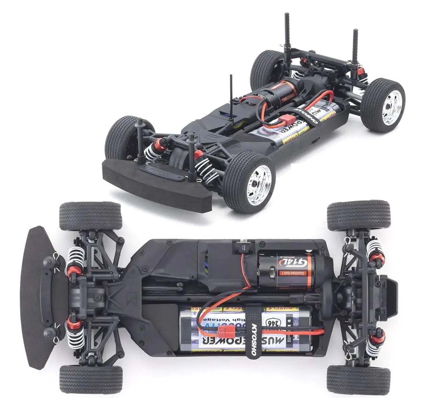 Kyosho 34417T1C Fazer Mk.II Dodge Charger 1970 Orange RTR 1:10 RC Car