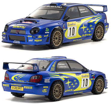 Kyosho 34481T1B Fazer Rally FZ02-R Subaru Impreza WRC 2002 RTR 1:10 RC Car