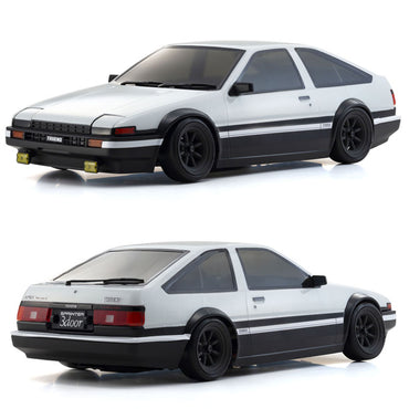 Kyosho Fazer D2 Toyota Sprinter Trueno AE86 White 1:10 Drift RC Car 34501B